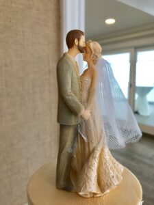 Cape Cod Wedding Cake Topper